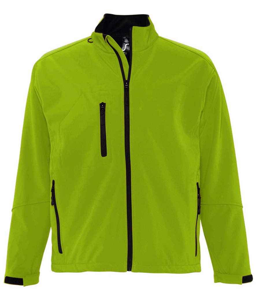 SOL'S Relax Soft Shell Jacket in Absinthe Green