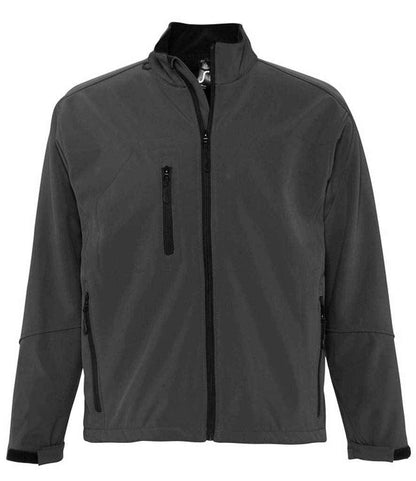 SOL'S Relax Soft Shell Jacket - Charcoal