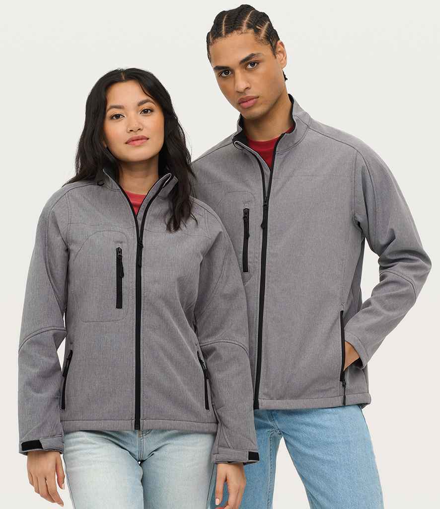 SOL'S Relax Soft Shell Jacket - Grey Marl