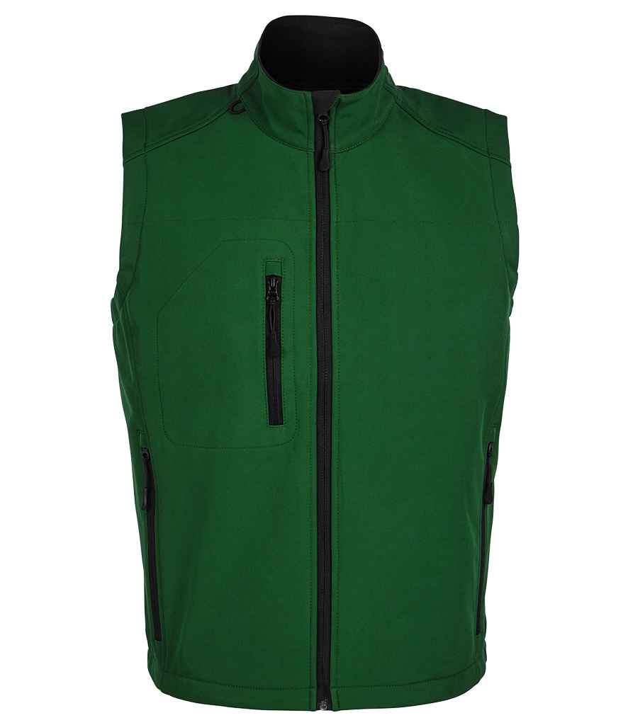 SOL'S Rallye Soft Shell Bodywarmer - Bottle Green