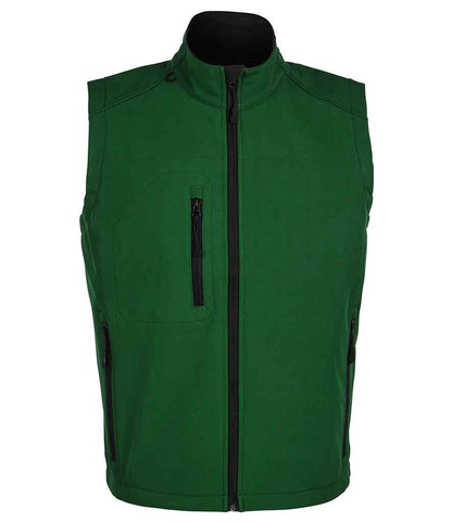 SOL'S Rallye Soft Shell Bodywarmer - Bottle Green