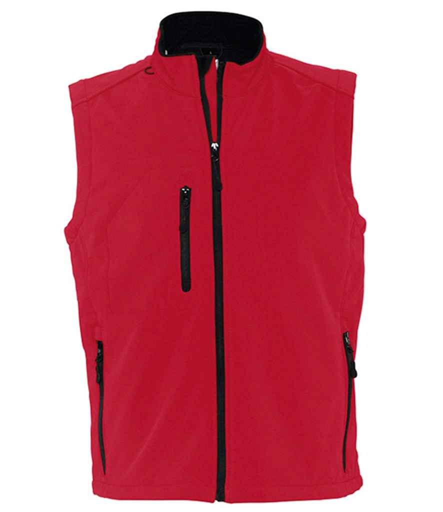 SOL'S Rallye Soft Shell Bodywarmer - Red