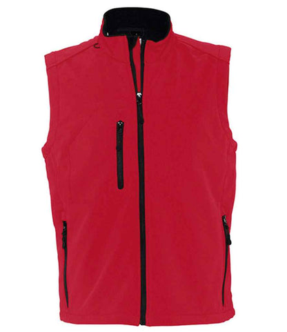 SOL'S Rallye Soft Shell Bodywarmer - Red