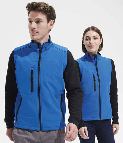 SOL'S Rallye Soft Shell Bodywarmer - Royal Blue