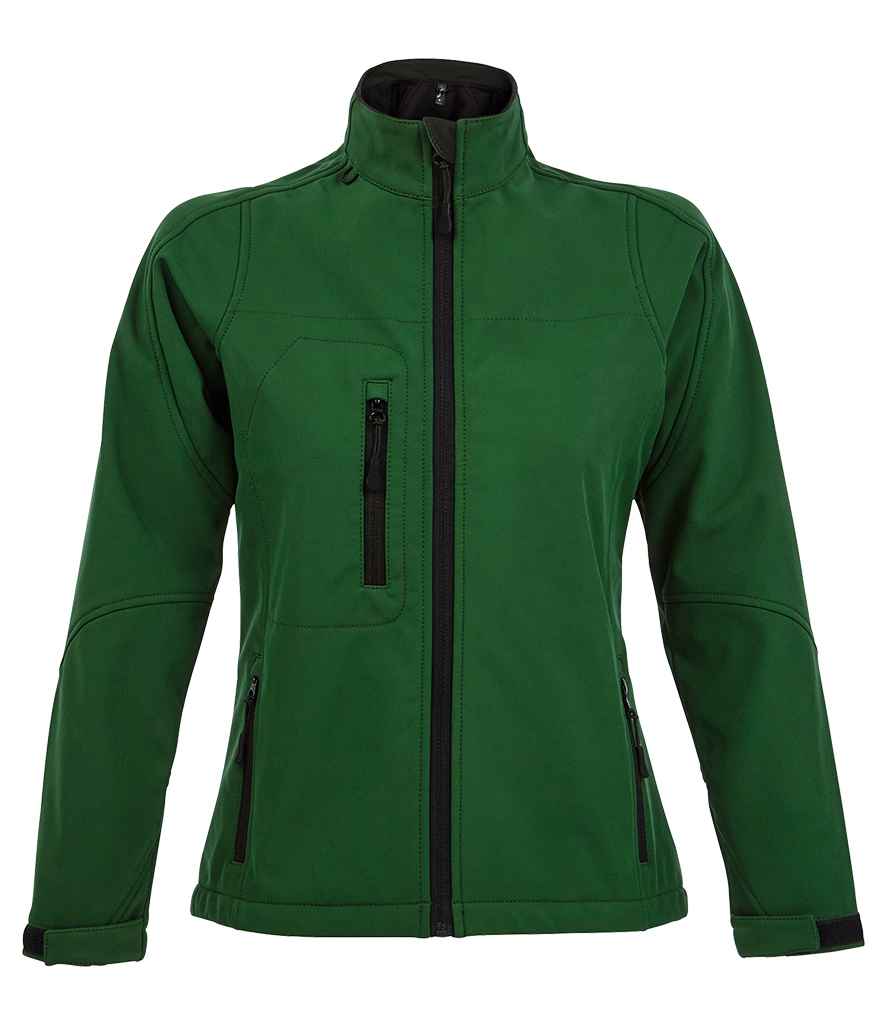 SOL'S Ladies Roxy Soft Shell Jacket - Bottle Green