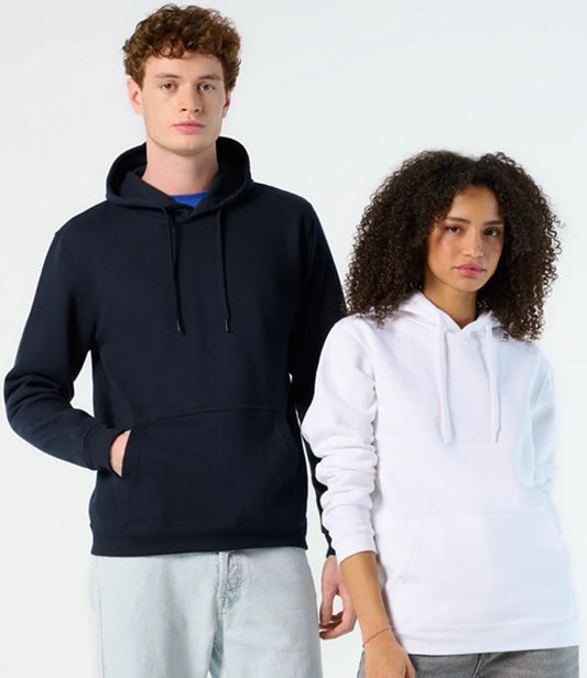SOL'S Unisex Snake Hooded Sweatshirt - Black - Model