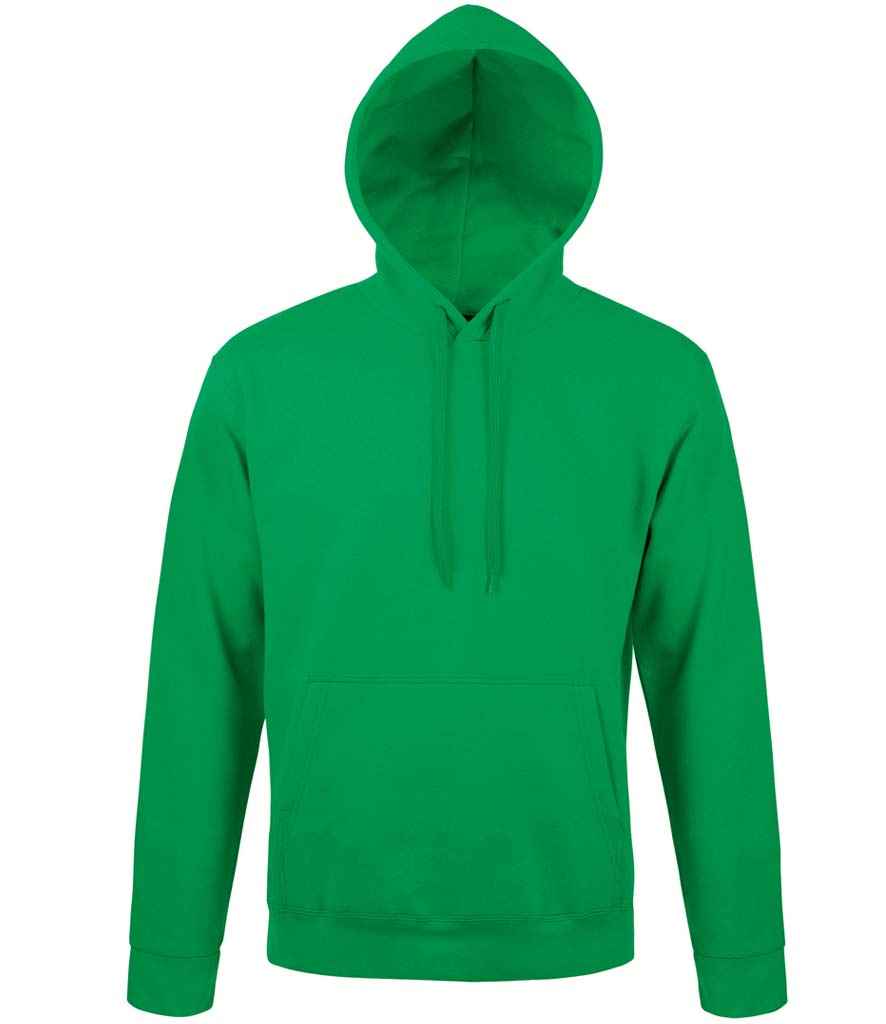 SOL'S Unisex Snake Hooded Sweatshirt in Kelly Green