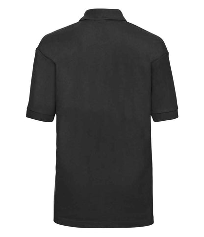 Russell Russell Athletic Kids Poly/Cotton Piqué Polo Shirt Black