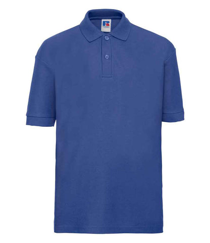 Russell Russell Athletic Kids Poly/Cotton Piqué Polo Shirt Bright Royal