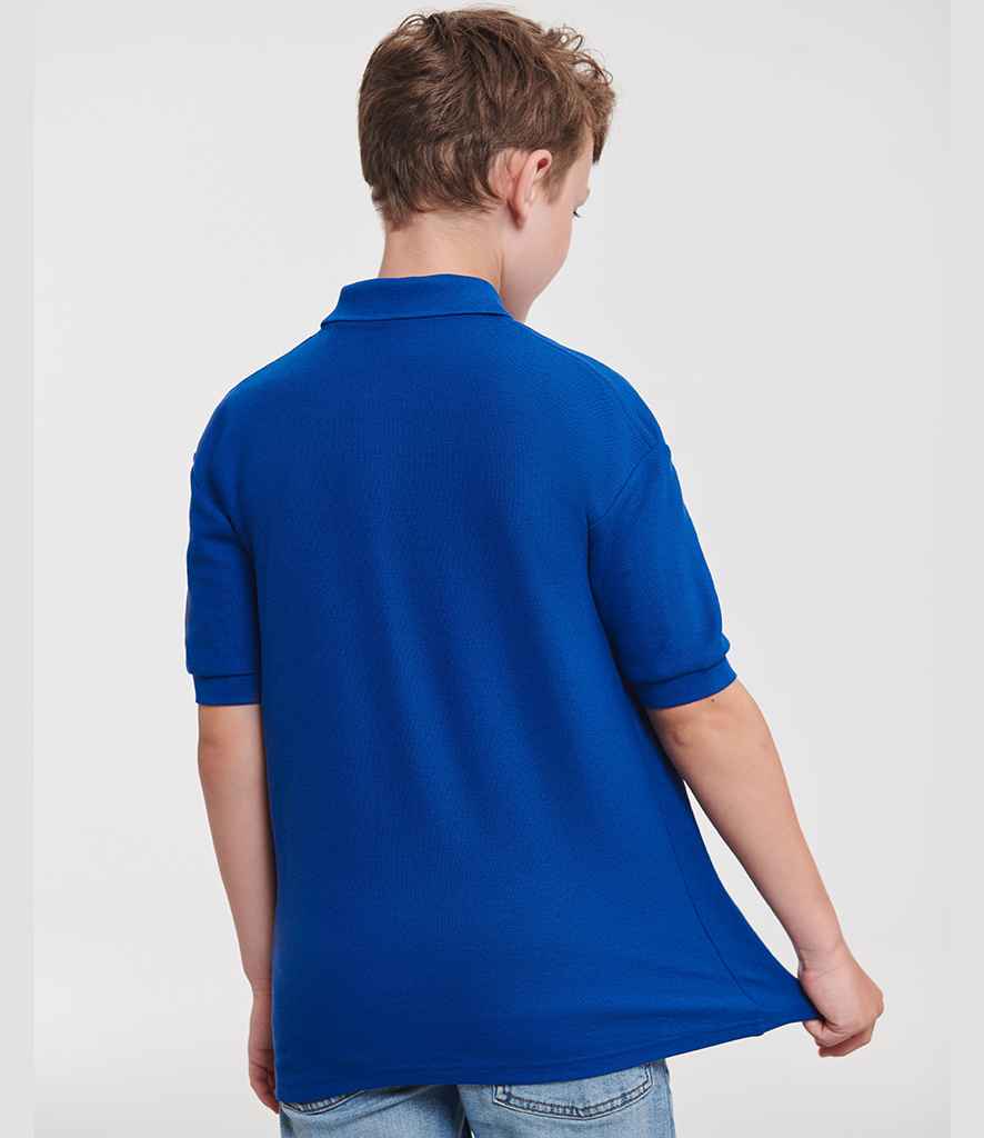 Russell Russell Athletic Kids Poly/Cotton Piqué Polo Shirt Bright Royal