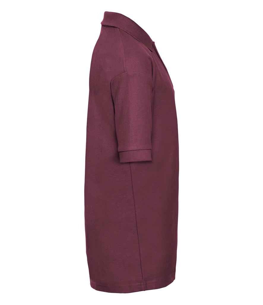 Russell Russell Athletic Kids Poly/Cotton Piqué Polo Shirt Burgundy