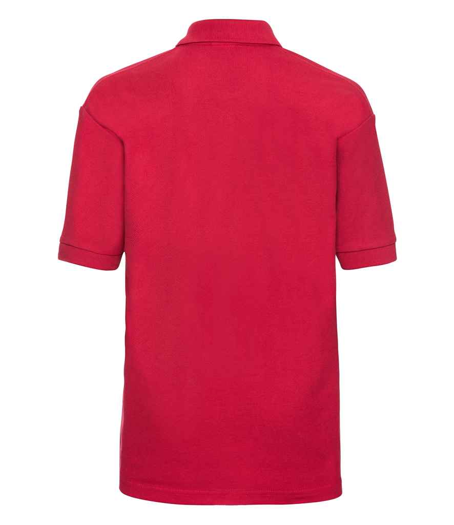 Russell Russell Athletic Kids Poly/Cotton Piqué Polo Shirt Classic Red