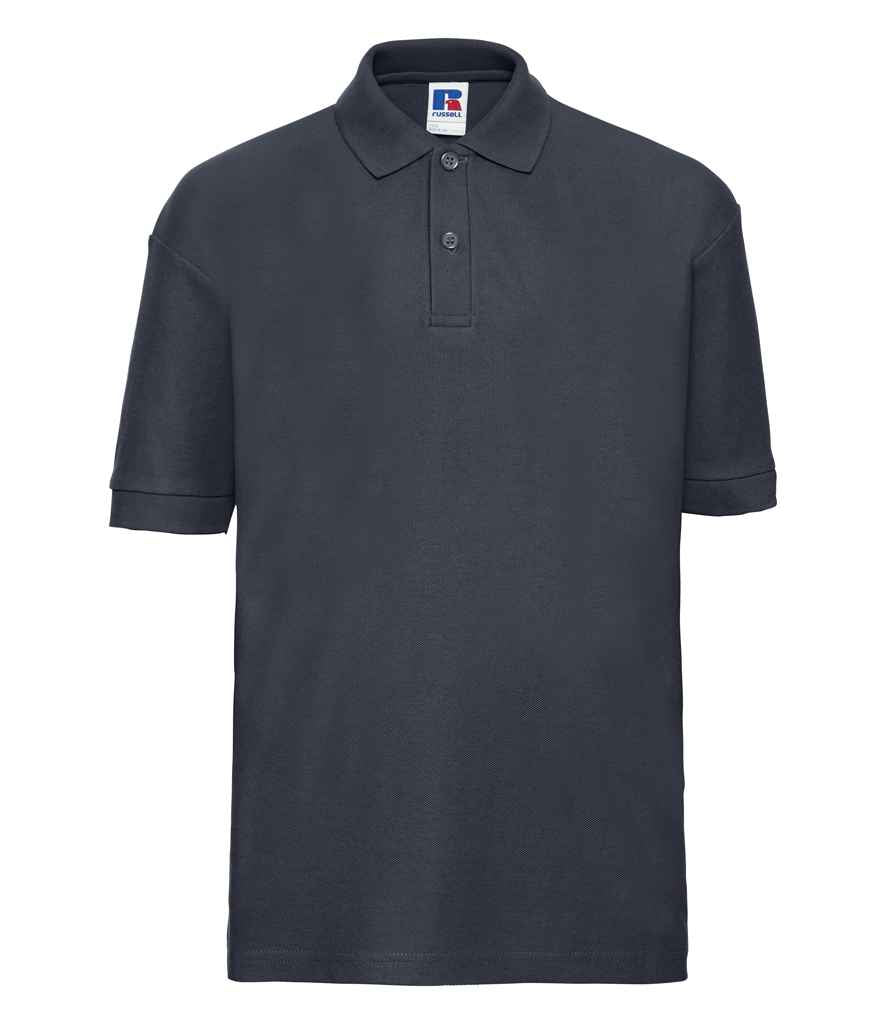 Russell Russell Athletic Kids Poly/Cotton Piqué Polo Shirt French Navy