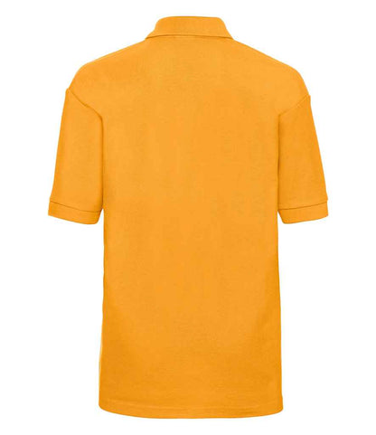 Russell Russell Athletic Kids Poly/Cotton Piqué Polo Shirt Gold