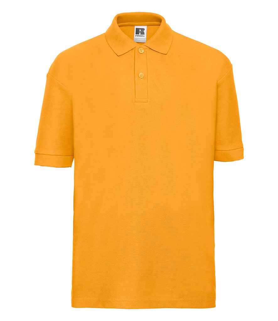 Russell Russell Athletic Kids Poly/Cotton Piqué Polo Shirt Gold
