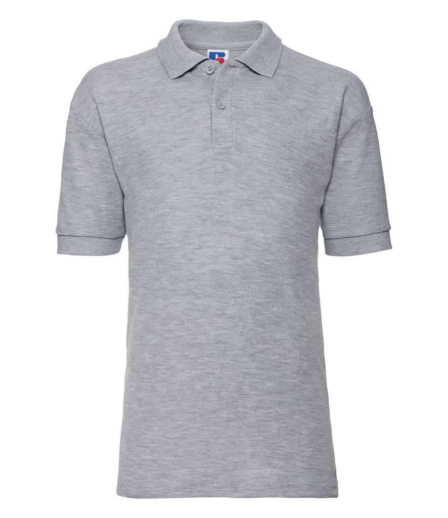 Russell Russell Athletic Kids Poly/Cotton Piqué Polo Shirt Light Oxford