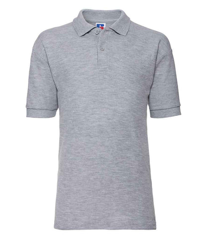 Russell Russell Athletic Kids Poly/Cotton Piqué Polo Shirt Light Oxford