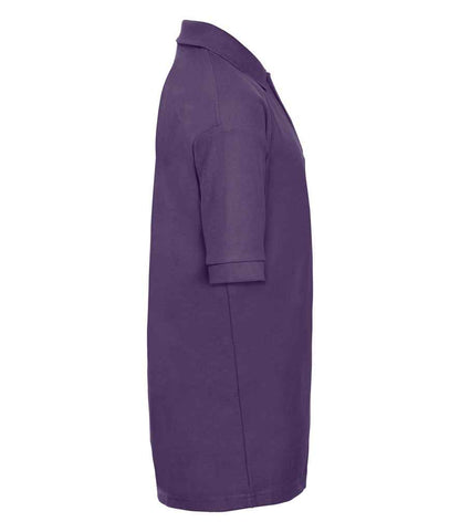 Russell Russell Athletic Kids Poly/Cotton Piqué Polo Shirt Purple
