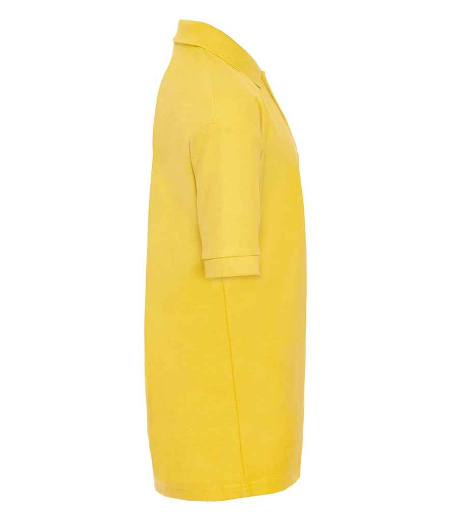 Russell Russell Athletic Kids Poly/Cotton Piqué Polo Shirt Yellow
