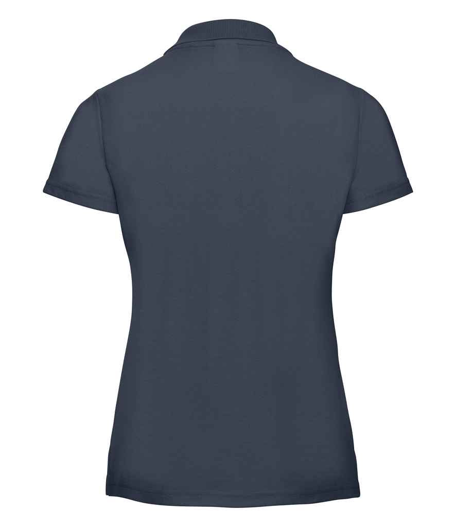 Russell Russell Athletic Ladies Classic Poly/Cotton Piqué Polo Shirt Convoy Grey