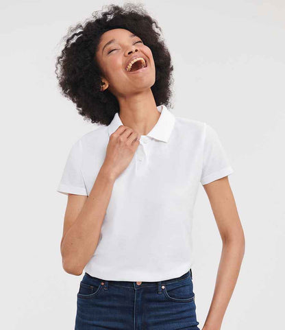 Russell Athletic Ladies Classic Poly/Cotton Piqué Polo Shirt