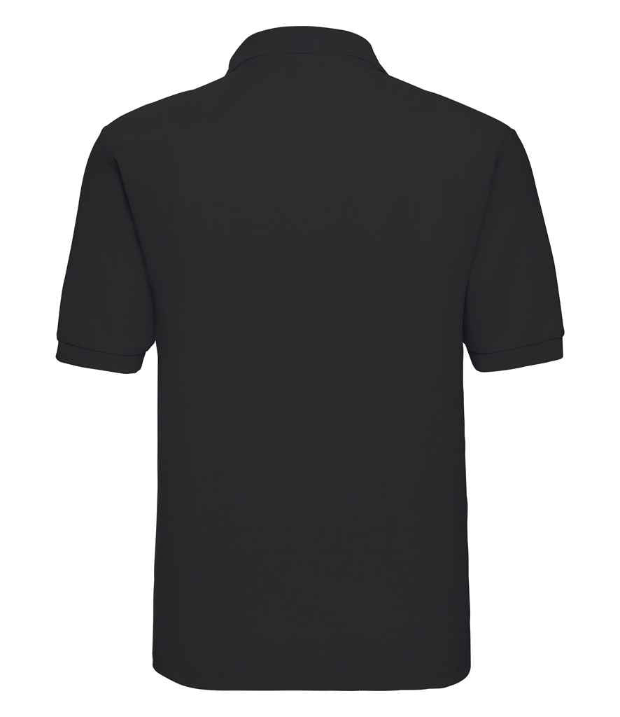 Russell Russell Athletic Poly/Cotton Piqué Polo Shirt Black