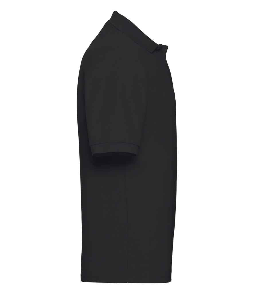 Russell Russell Athletic Poly/Cotton Piqué Polo Shirt Black
