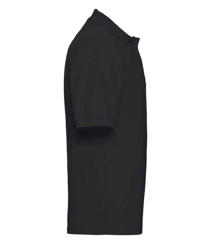 Russell Russell Athletic Poly/Cotton Piqué Polo Shirt Black