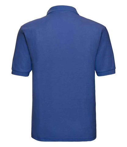 Russell Russell Athletic Poly/Cotton Piqué Polo Shirt Bright Royal