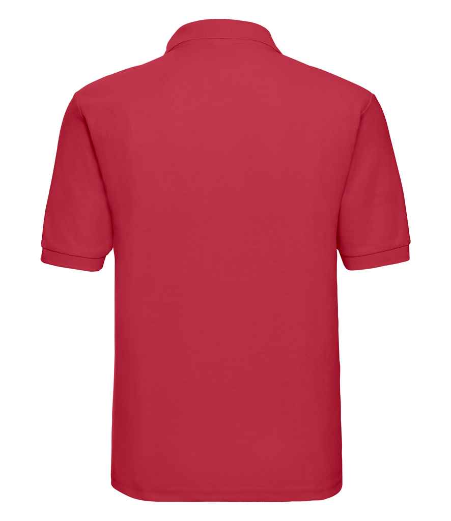 Russell Russell Athletic Poly/Cotton Piqué Polo Shirt Classic Red