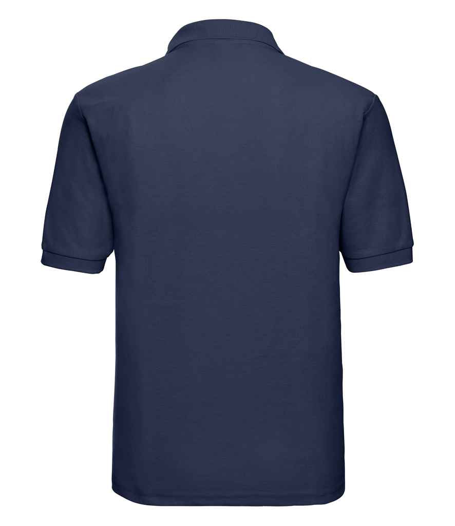 Russell Russell Athletic Poly/Cotton Piqué Polo Shirt French Navy