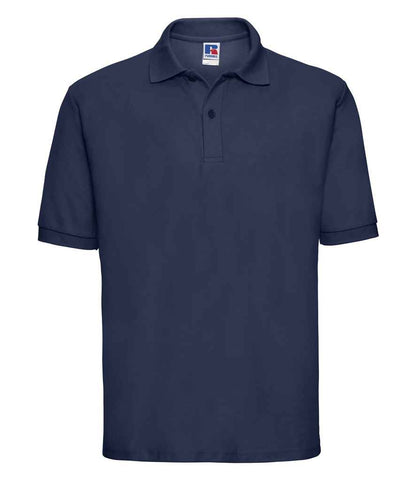Russell Russell Athletic Poly/Cotton Piqué Polo Shirt French Navy