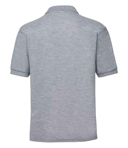 Russell Russell Athletic Poly/Cotton Piqué Polo Shirt Light Oxford