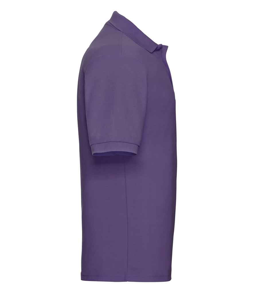 Russell Russell Athletic Poly/Cotton Piqué Polo Shirt Purple