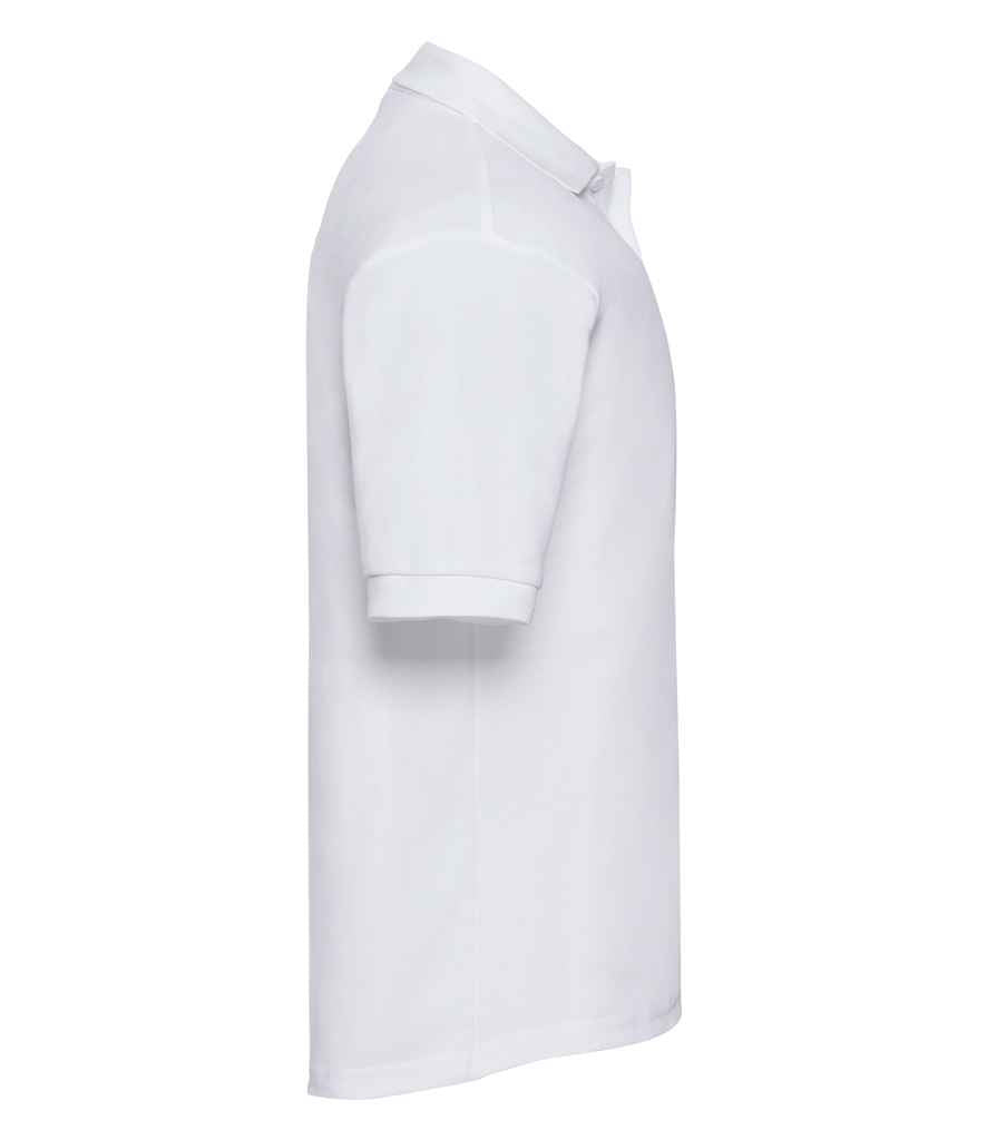 Russell Russell Athletic Poly/Cotton Piqué Polo Shirt White