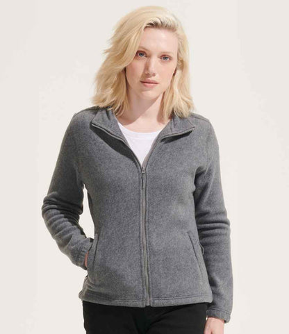 SOL'S Ladies North Fleece Jacket - Grey Marl