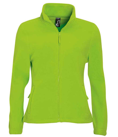 SOL'S Ladies North Fleece Jacket - Lime Green