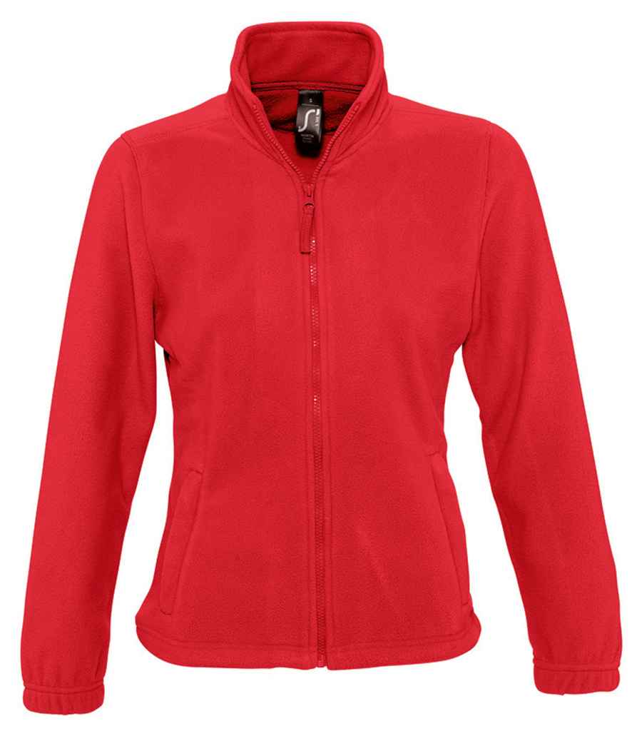 SOL'S Ladies North Fleece Jacket - Red
