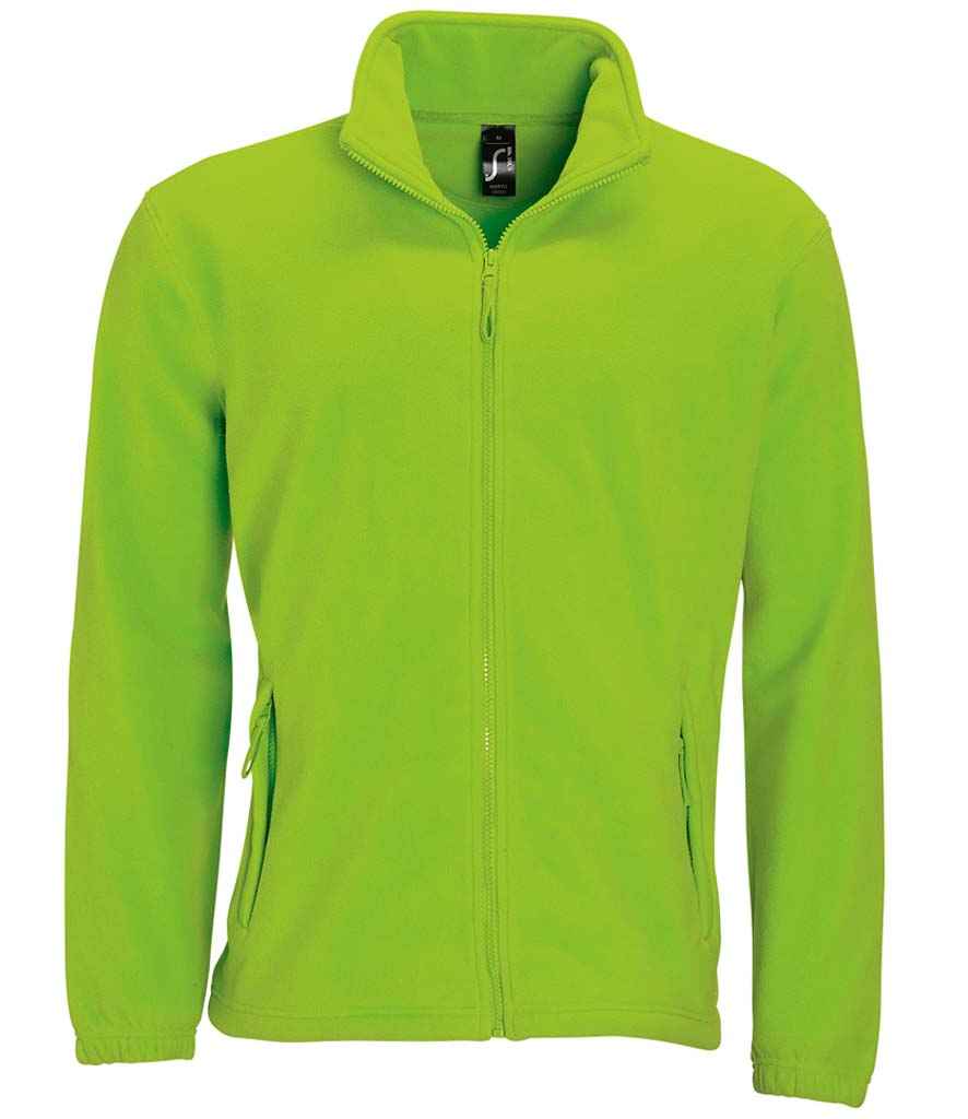 SOL'S North Fleece Jacket - Lime Green