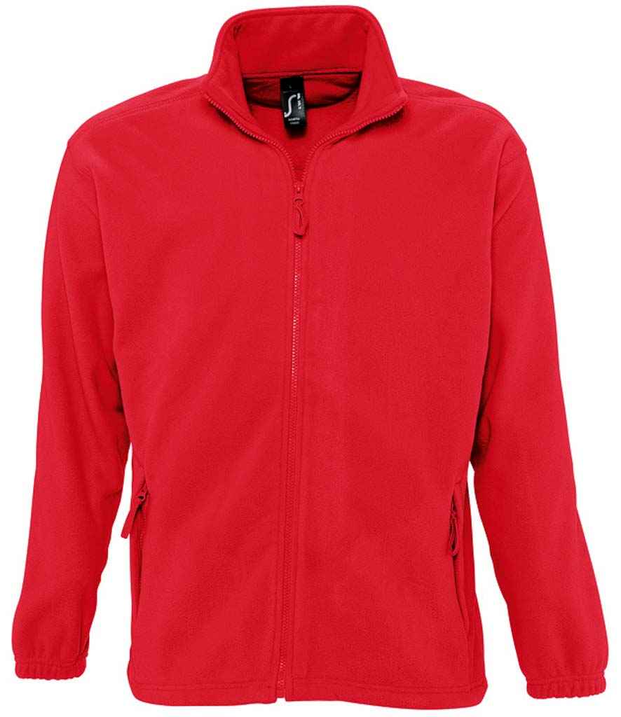 SOL'S North Fleece Jacket - Red