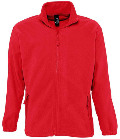 SOL'S North Fleece Jacket - Red