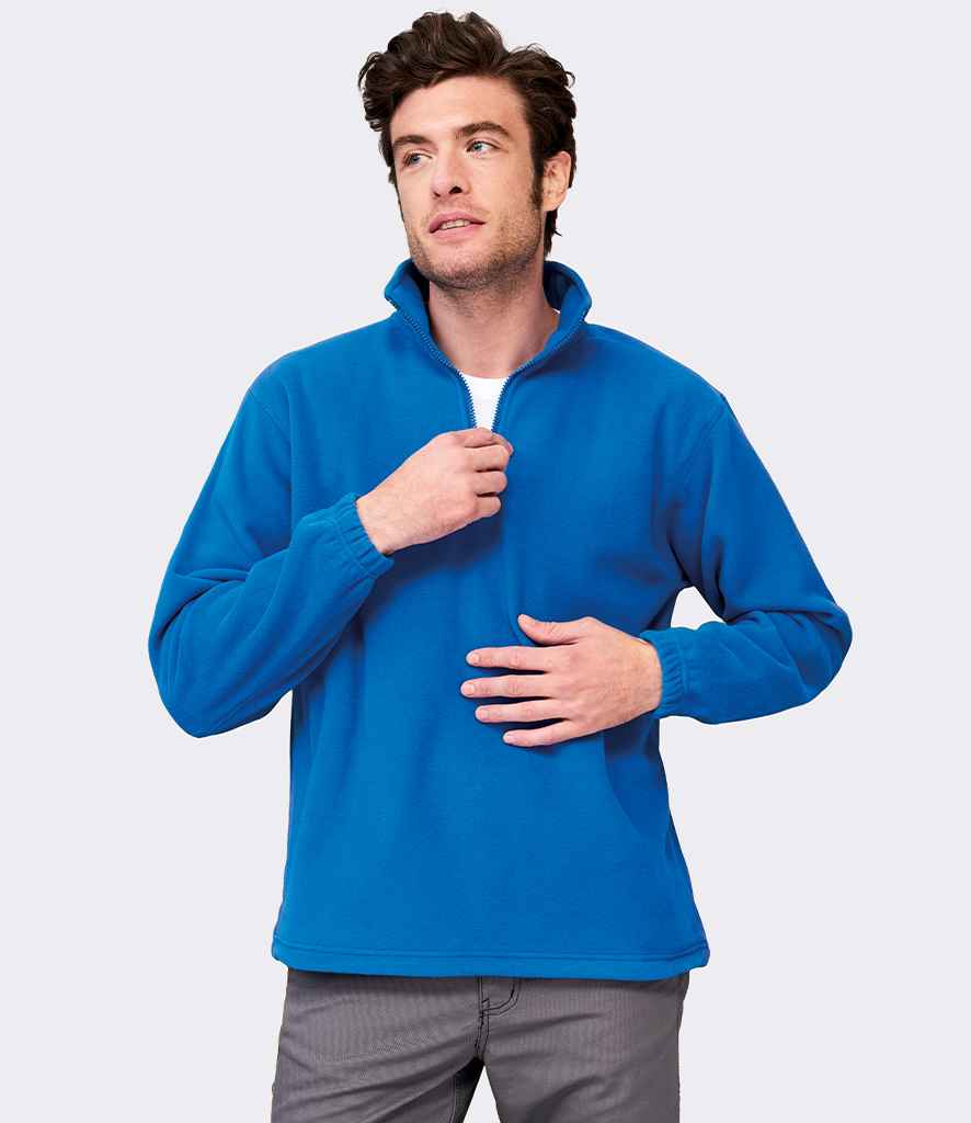 SOL'S Ness Zip Neck Fleece - Royal Blue
