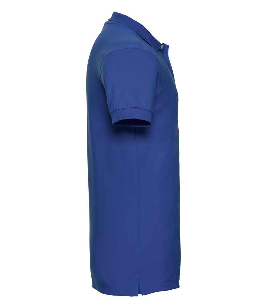 Russell Russell Athletic Stretch Piqué Polo Shirt Bright Royal