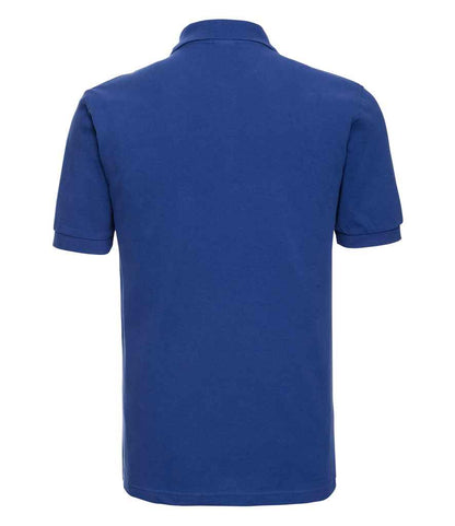 Russell Russell Athletic Classic Cotton Piqué Polo Shirt Bright Royal