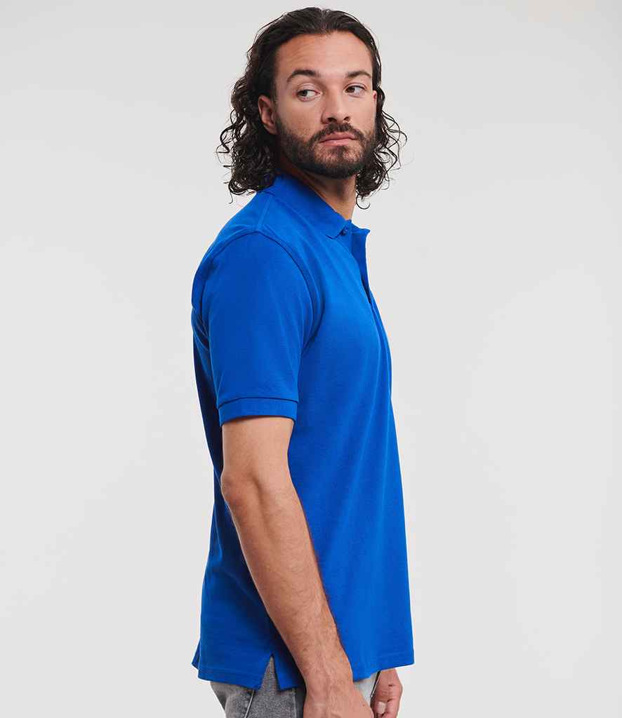 Russell Russell Athletic Classic Cotton Piqué Polo Shirt Bright Royal