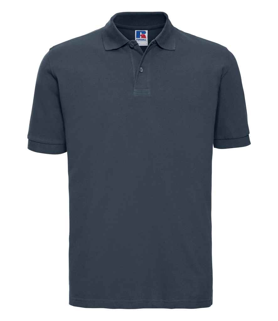 Russell Russell Athletic Classic Cotton Piqué Polo Shirt French Navy