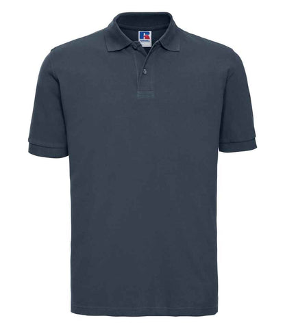 Russell Russell Athletic Classic Cotton Piqué Polo Shirt French Navy