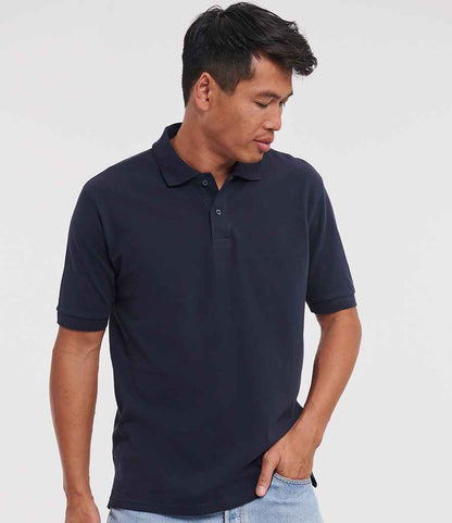 Russell Russell Athletic Classic Cotton Piqué Polo Shirt French Navy