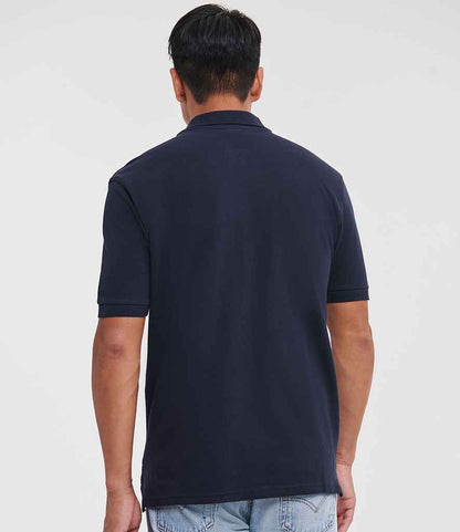 Russell Russell Athletic Classic Cotton Piqué Polo Shirt French Navy