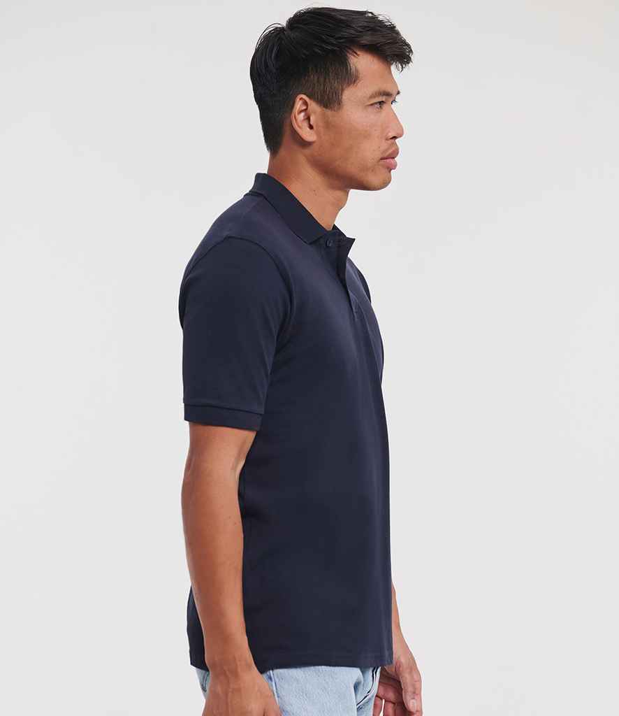 Russell Russell Athletic Classic Cotton Piqué Polo Shirt French Navy